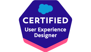 Salesforce user experience designer