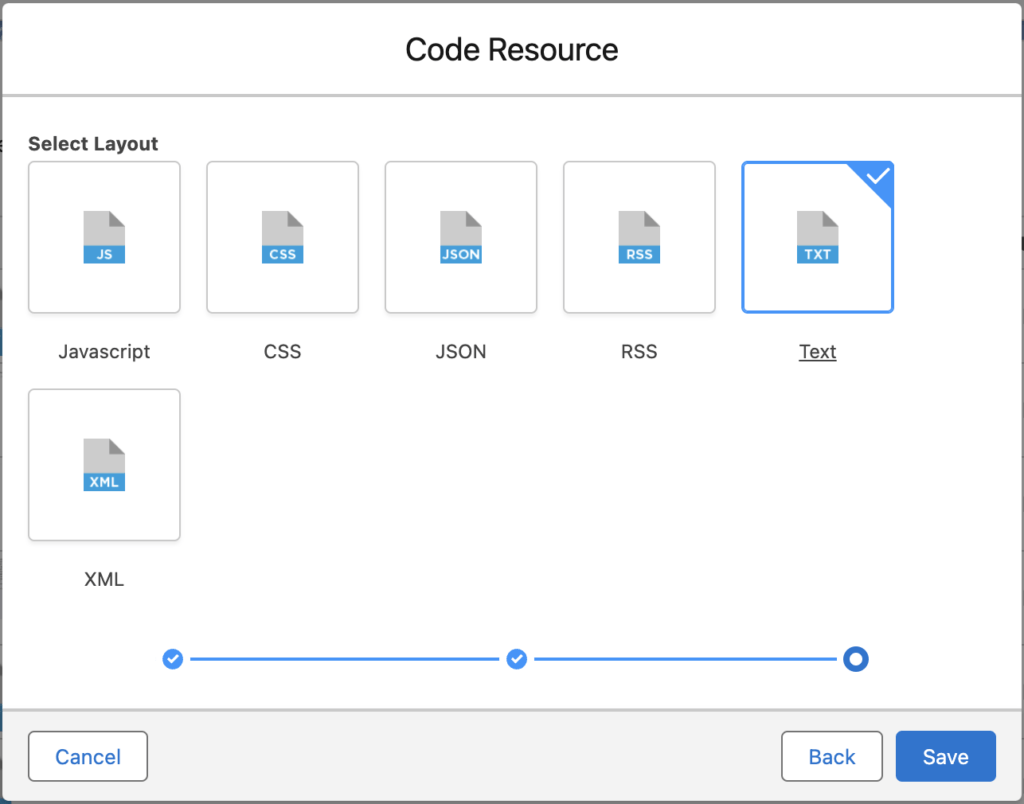 Various types of code resources in Salesforce Marketing Cloud